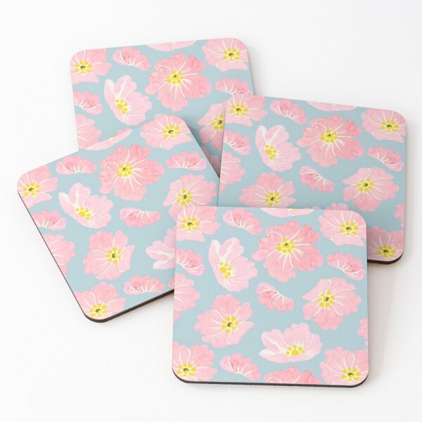 Item preview, Soft Pink and Yellow Flowers designed and sold by loveoceanair.