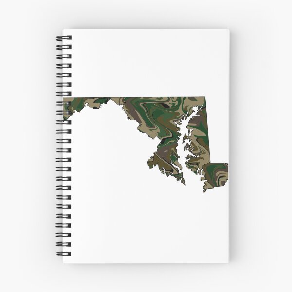 Item preview, Camo Swirl Maryland designed and sold by sarah301.