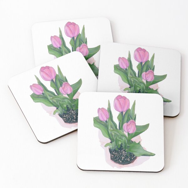 Item preview, Pink Tulip designed and sold by Hannah Hutchison.