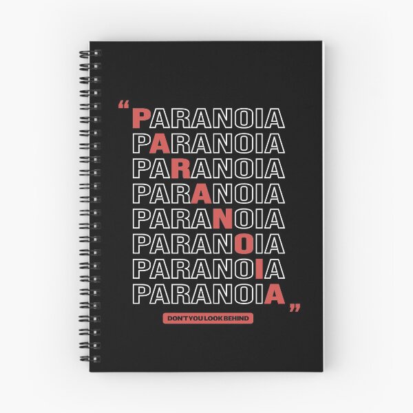 Item preview, Paranoia by Kang Daniel Kpop Song Iconic Lines Typography Design designed and sold by Typography & Streetwear.