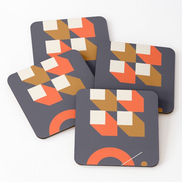 Artikelvorschau, Geometrisches flaches Design 07 entworfen und verkauft von PatternsandHues.