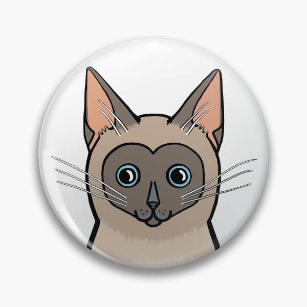 Item preview, Siamese Cat designed and sold by PatchPimpernel.
