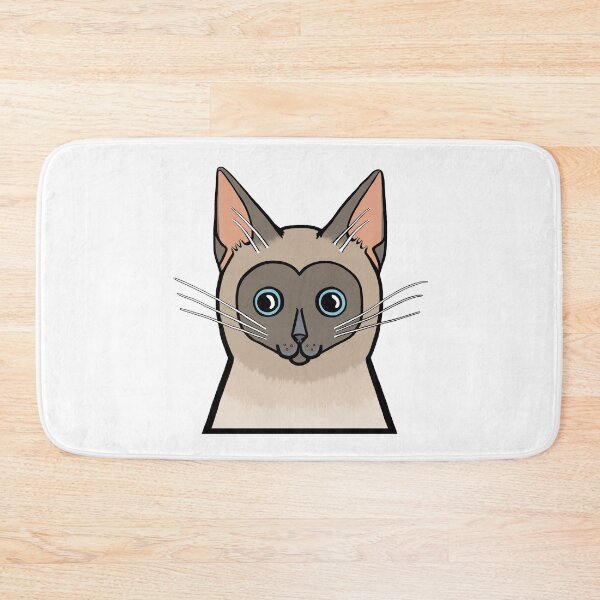 Item preview, Siamese Cat designed and sold by PatchPimpernel.