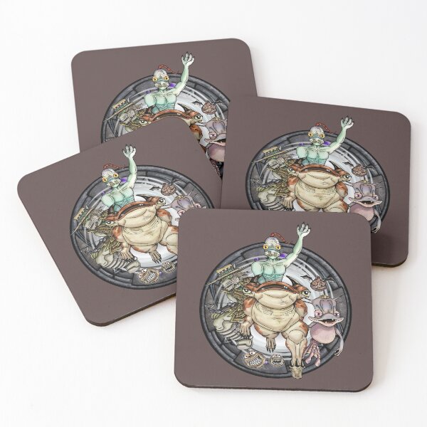 Item preview, Oddworld Heroes designed and sold by Punkkommando77.