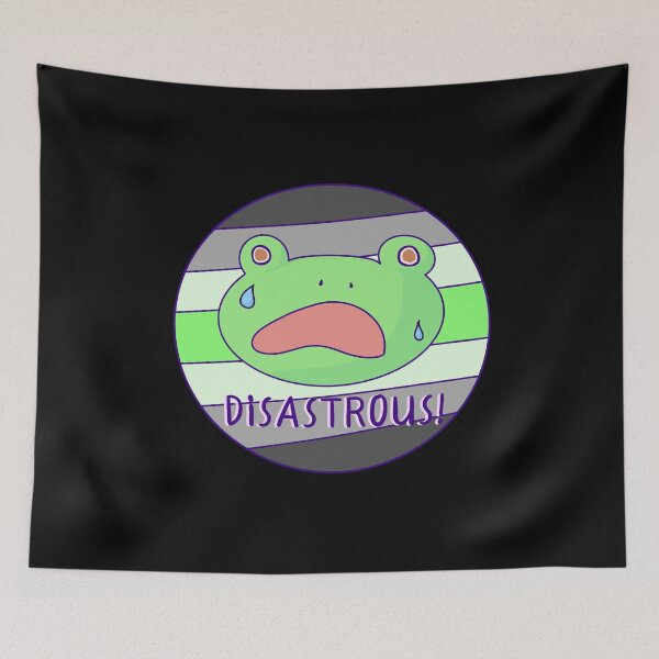 Item preview, Disaster Agender Pride Frog  designed and sold by ForTheFrogWar.