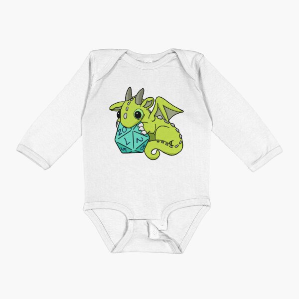 Item preview, Green Dice Goblin Dragon Baby designed and sold by Winging-It.
