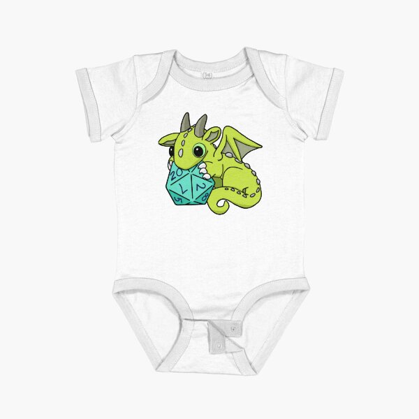 Item preview, Green Dice Goblin Dragon Baby designed and sold by Winging-It.