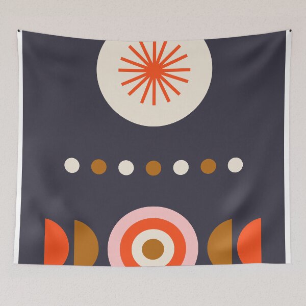 Artikelvorschau, Geometrisches flaches Design 08 entworfen und verkauft von PatternsandHues.