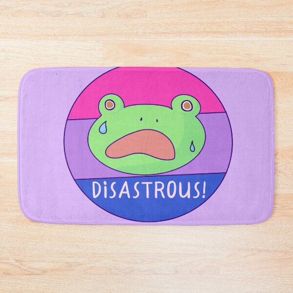 Item preview, Disaster Bi Pride Frog  designed and sold by ForTheFrogWar.