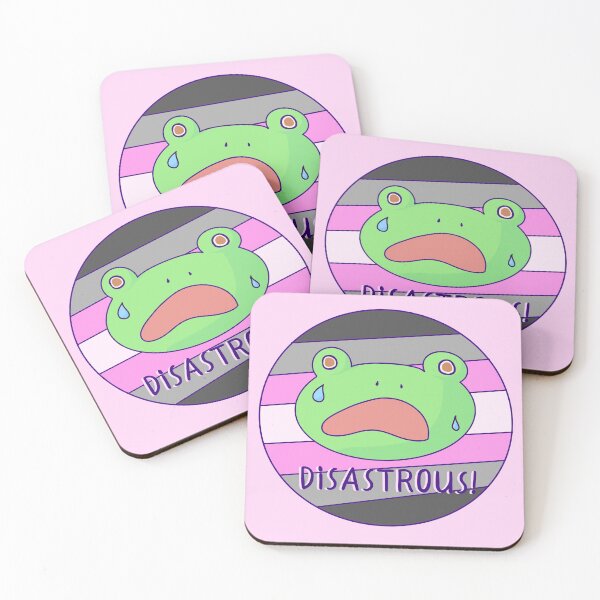 Item preview, Disaster Demigirl Pride Frog  designed and sold by ForTheFrogWar.