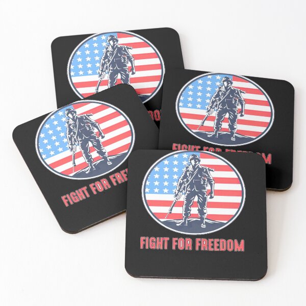 Item preview, Fight For Freedom American Flag Shirt designed and sold by sherriwester.
