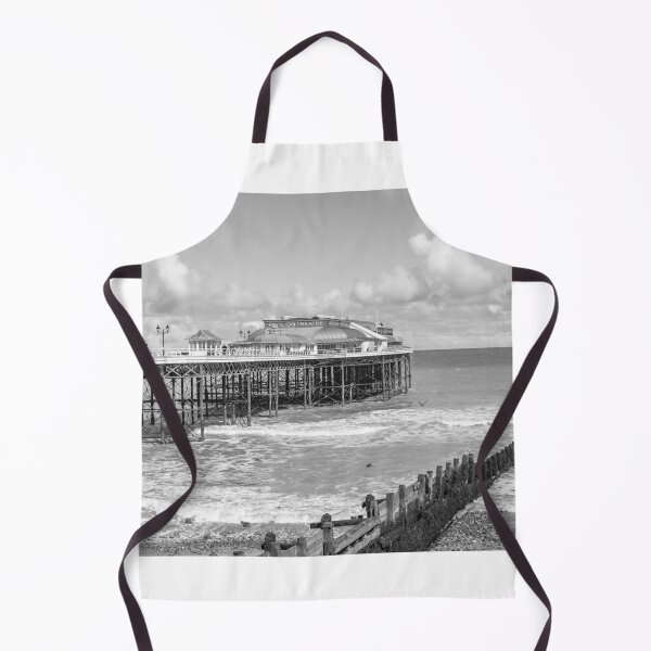 Item preview, Black and white image of Cromer pier designed and sold by yackers1.