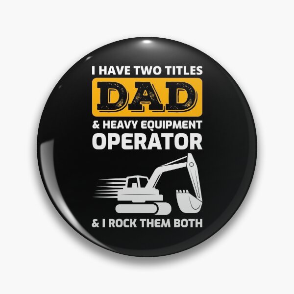 Item preview, Excavator Heavy Equipment Operator Dad Fathers day designed and sold by TastefulTees.