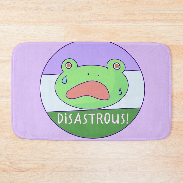 Item preview, Disaster Genderqueer Pride Frog  designed and sold by ForTheFrogWar.
