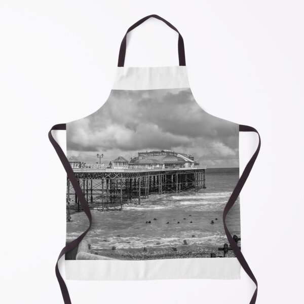 Item preview, Cromer pier on the North Norfolk coast in black and white designed and sold by yackers1.