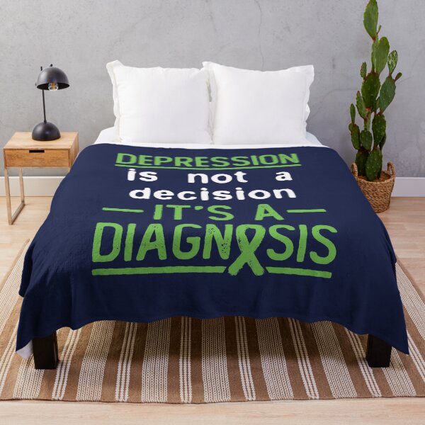 Item preview, Depression Is Not a Decision It's a Diagnosis designed and sold by jaygo.