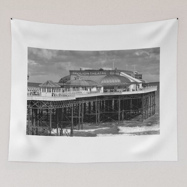 Item preview, The Pavilion Theater on Cromer pier in black and white designed and sold by yackers1.