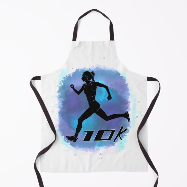 Item preview, Running 10K Race Watercolor Girl designed and sold by TheInkElephant.
