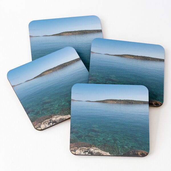 Item preview, Agios Nikolaos, Crete: Calm Mediterranean Sea designed and sold by Kasia Design.