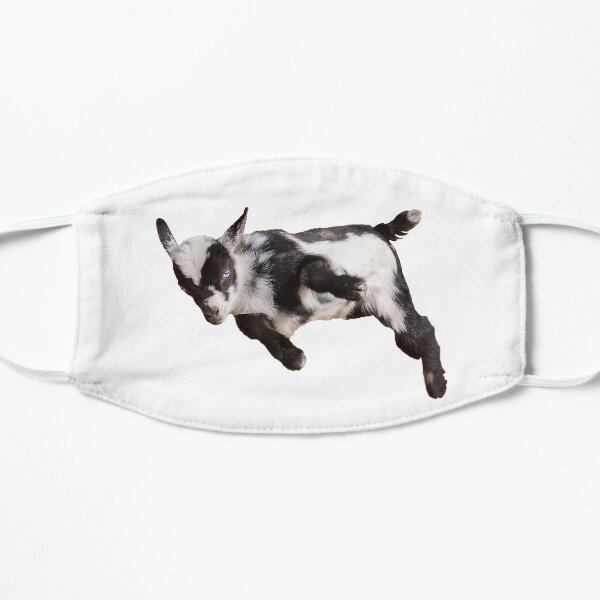 Bouncing Baby Goat II Flat Mask