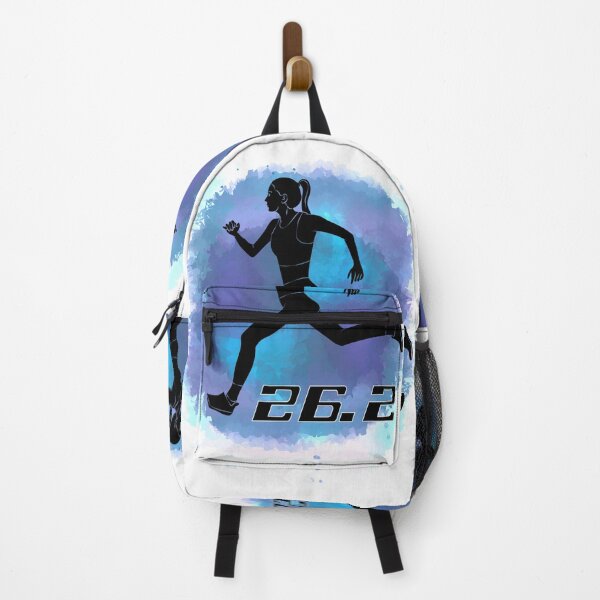Item preview, Running Marathon 26.2 Race Watercolor Girl designed and sold by TheInkElephant.
