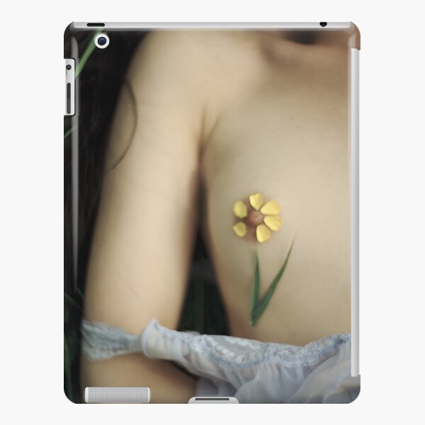 Gold button iPad Snap Case