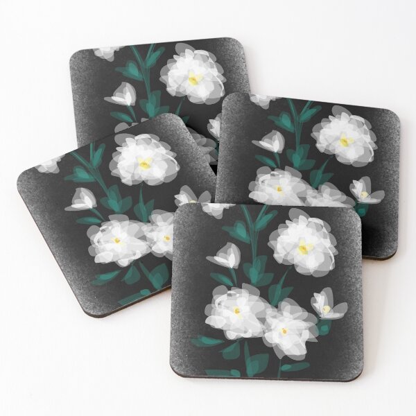 Item preview, White Peonies Floral Illustration  designed and sold by Michelebuttons.