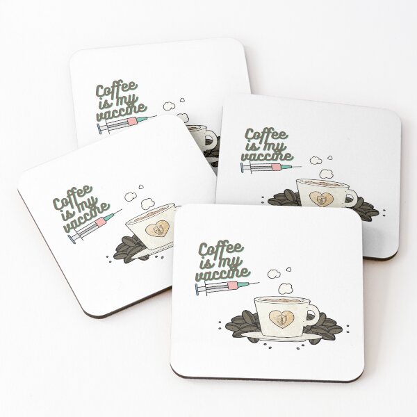 Item preview, Coffee is my vaccine with syringe  designed and sold by Yellowsprint.