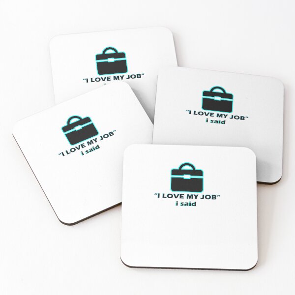Item preview, I LOVE MY JOB -Sticker & T-shirt designed and sold by Cloud7Stickers ..