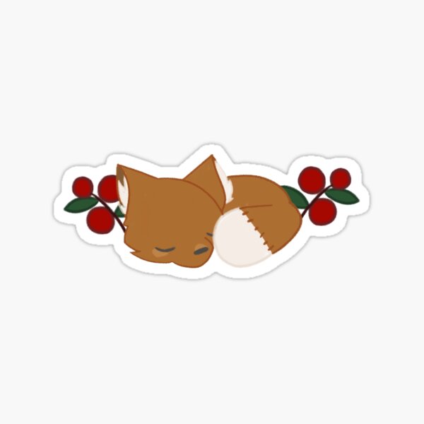 Item preview, sleeping fox designed and sold by .walterwhitespetrat ..