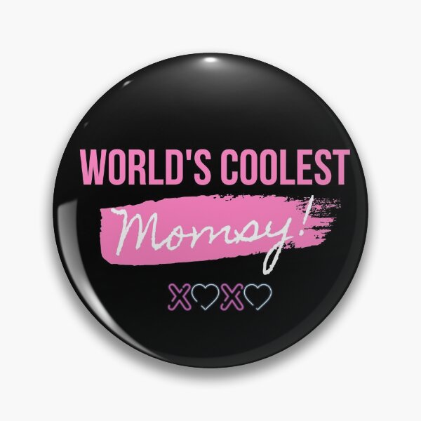 Item preview, World's Coolest Momsy XOXO in Black designed and sold by ForeverInColors.