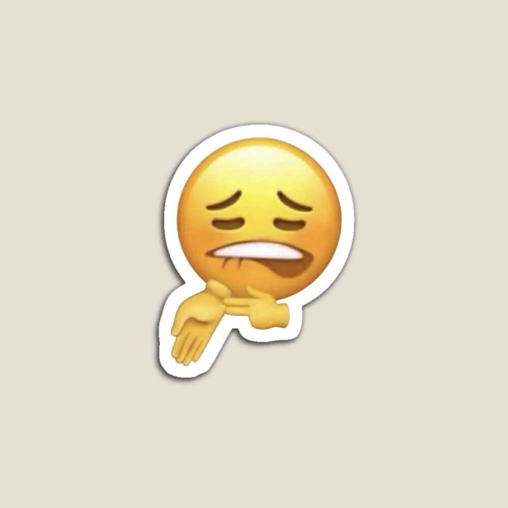 lip bite emoji | Sticker