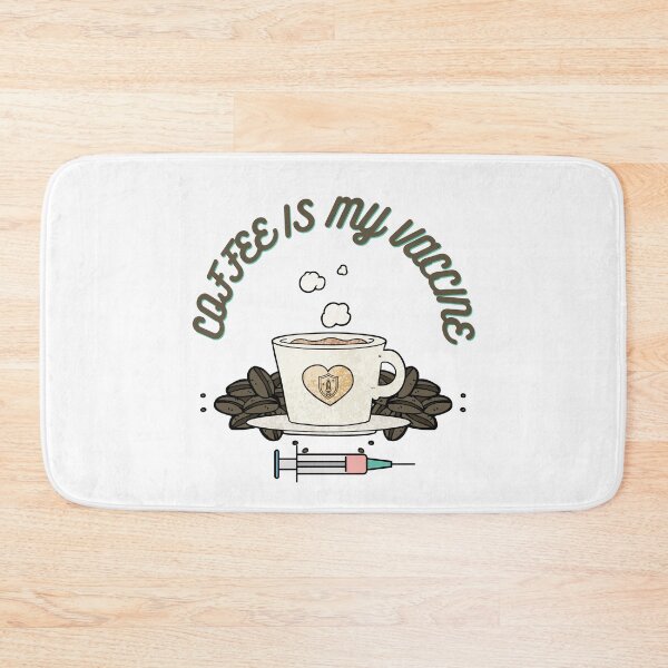 Item preview, Coffee is my vaccine  designed and sold by Yellowsprint.