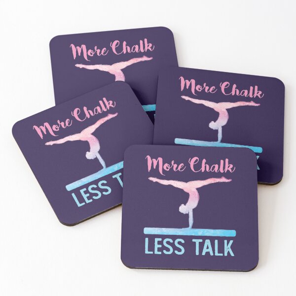 Item preview, More Chalk Less Talk Gymnastics Gymnast designed and sold by jaygo.