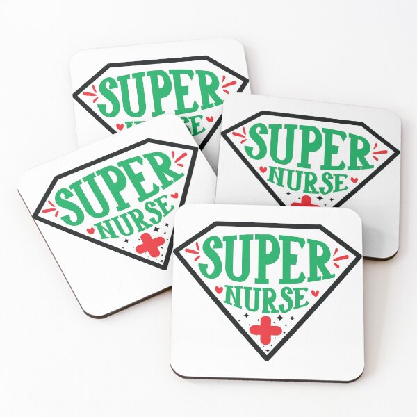 Item preview, Super Nurse ( White , Green and Red ) designed and sold by RomeoSketches.