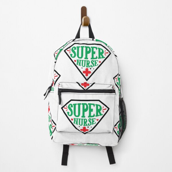 Item preview, Super Nurse  ( White , Green and Red ) designed and sold by RomeoSketches.