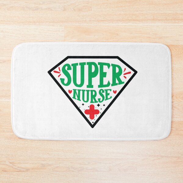 Item preview, Super Nurse  ( White , Green and Red ) designed and sold by RomeoSketches.