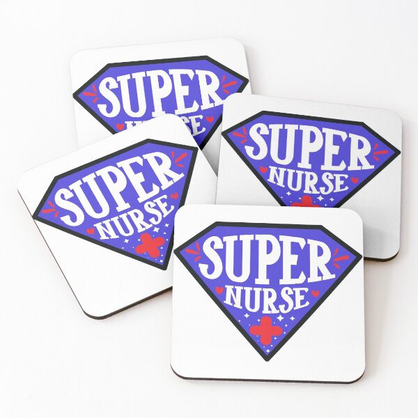 Item preview, Super Nurse ( Blue , White and Red ) designed and sold by RomeoSketches.