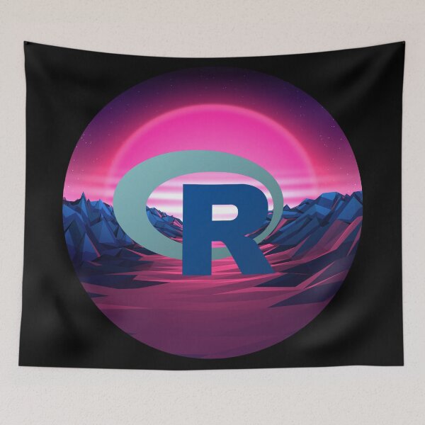 Item preview, R programming language R logo designed and sold by Birdhead.