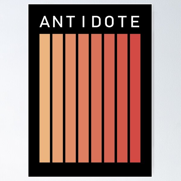 Item preview, Antidote by Kang Daniel Kpop Song Iconic Lines Typography Design designed and sold by Typography & Streetwear.