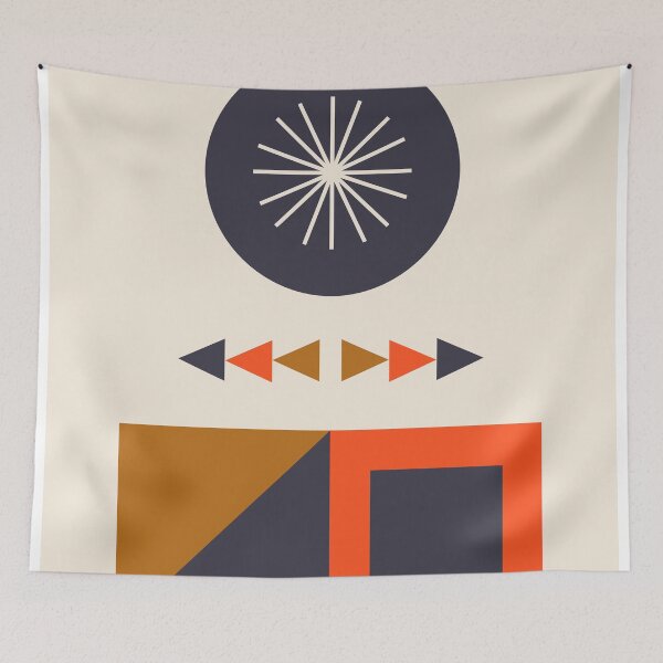 Artikelvorschau, Geometrisches flaches Design 11 entworfen und verkauft von PatternsandHues.