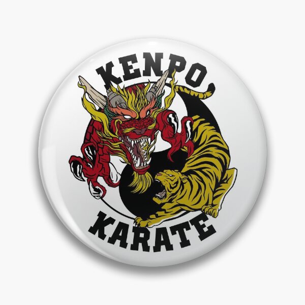 Item preview, Kenpo Karate Self Defense Tiger & Dragon Symbol designed and sold by MasterKlaw.