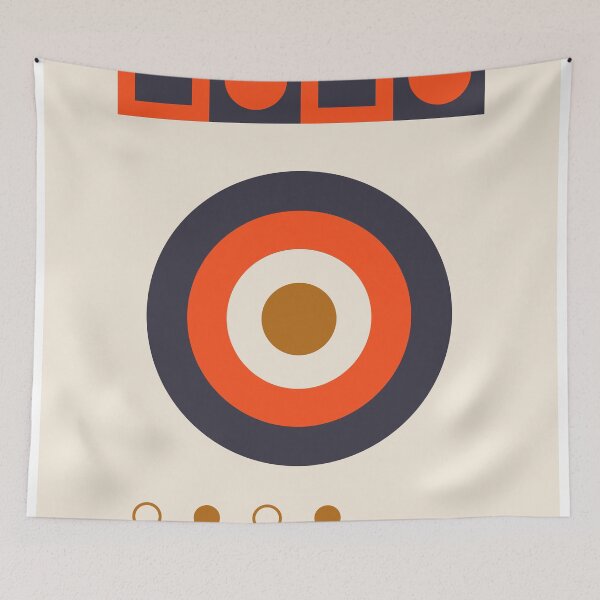 Artikelvorschau, Geometrisches flaches Design 12 entworfen und verkauft von PatternsandHues.