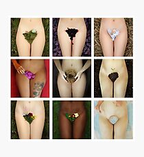Flower Garden: womanhood in 9 ages Photographic Print