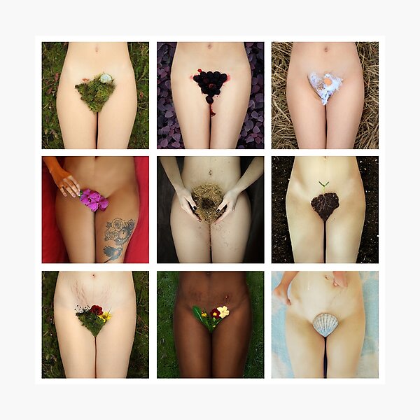 Flower Garden: womanhood in 9 ages Photographic Print