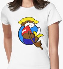 Johnny chimpo Women's Fitted T-Shirt