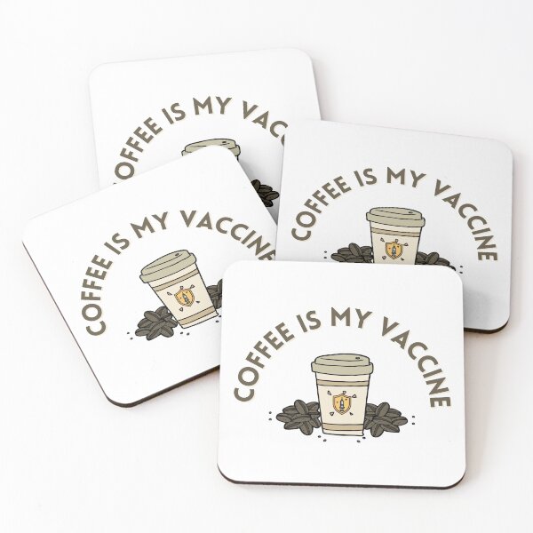 Item preview, Coffee is my Vaccine !  designed and sold by Yellowsprint.