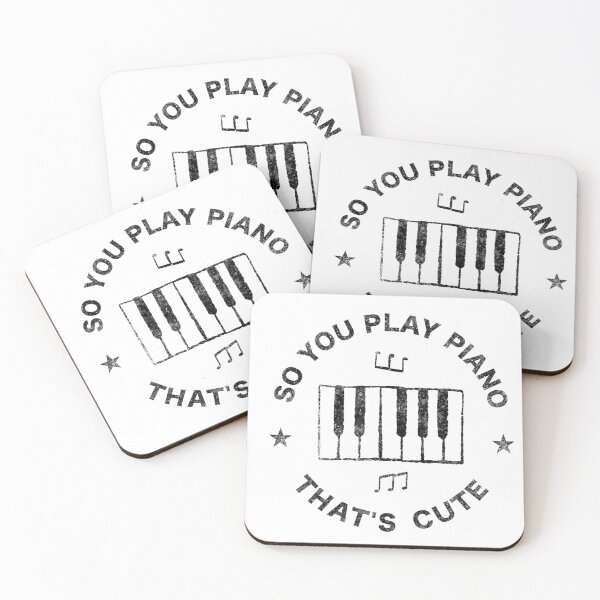 Item preview, So You Play Piano Black designed and sold by Eduardo Tavares.