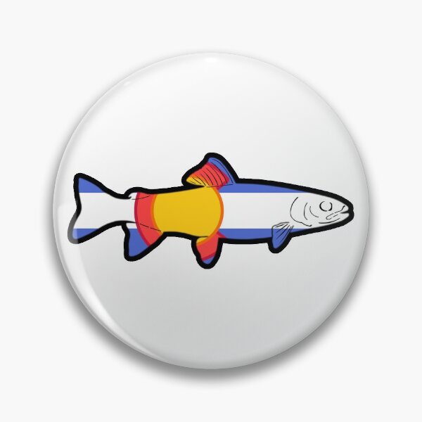 Artikelvorschau, Moordende forel Colorado vlag entworfen und verkauft von ExploreColorado.