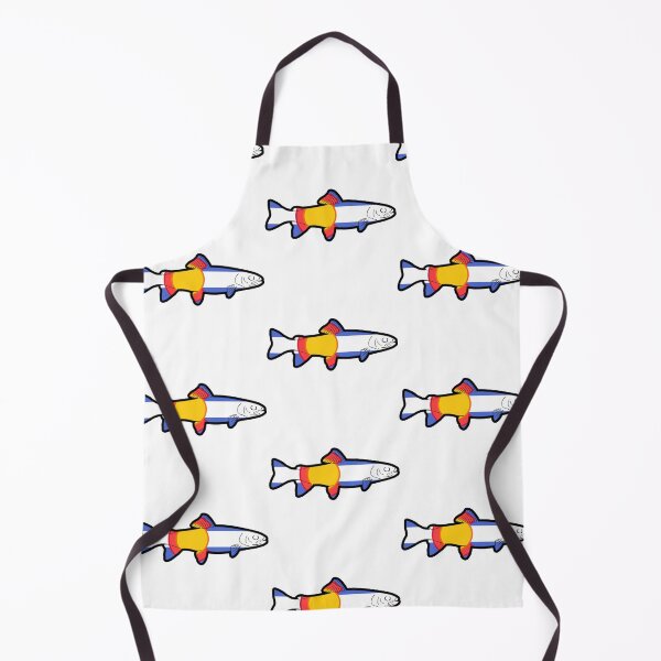 Item preview, Cutthroat Trout Colorado Flag designed and sold by ExploreColorado.
